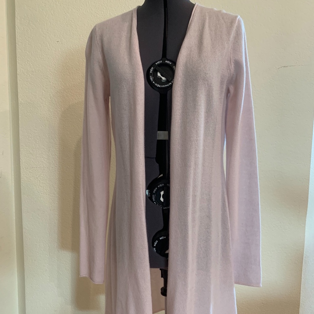 New Calypso St. Barth 100% cashmere duster cardigan, small